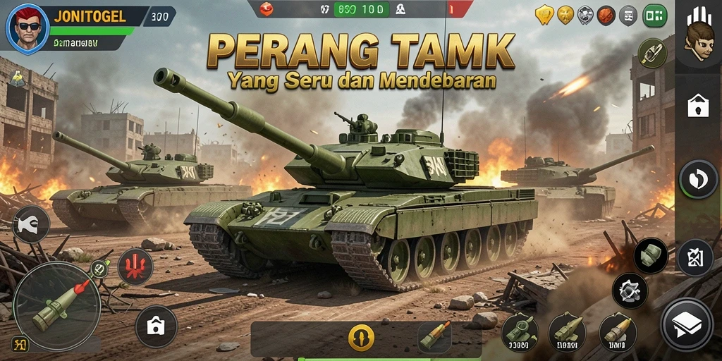 Tampilan antarmuka game JONITOGEL yang penuh aksi dan mendebarkan.