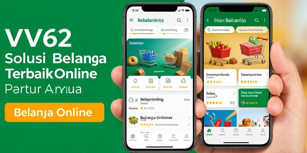 Tampilan antarmuka pengguna VV62 yang menarik dan fungsional.